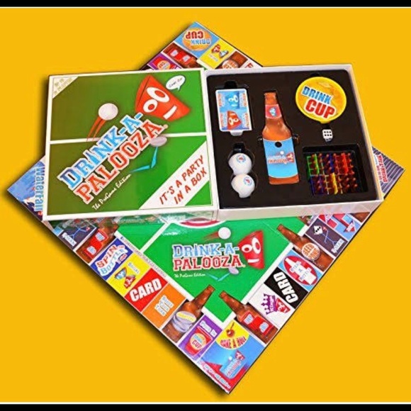 Drink-a-palooza Board Games Game: Combines Old-School + New Drinking - Picture 3 of 11